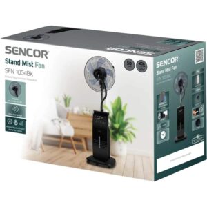 SENCOR SFN 1054BK (STOJ.VENTILÁTOR S MLŽNÝM ROZSPRAŠOVAČEM)