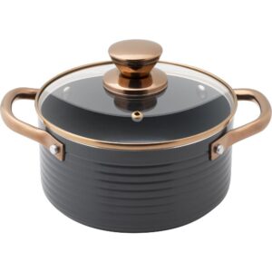 Lamart ORRO LT1239 – kastrol s poklicí Ø 18 cm (objem 1,9 l), šedý
