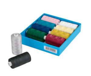 Crelando crelando® - sada univerzálních šicích nití, 10dílná, barevná