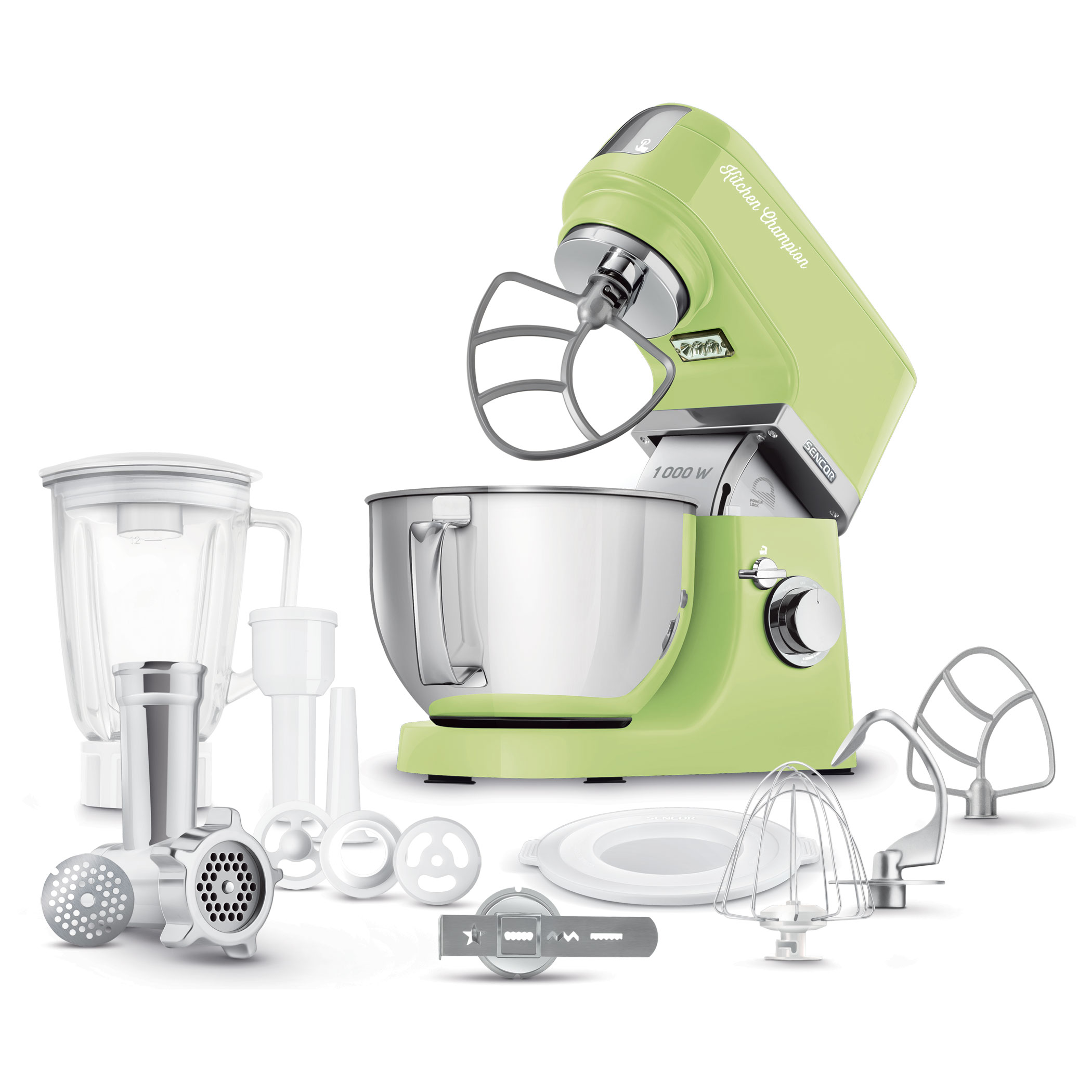 Celokovový kuchyňský robot Sencor STM 6357GG