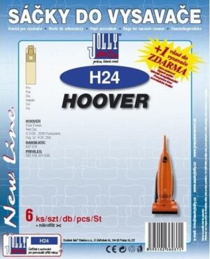 Sáčky do vysavače H24 Jolly papírové 6ks