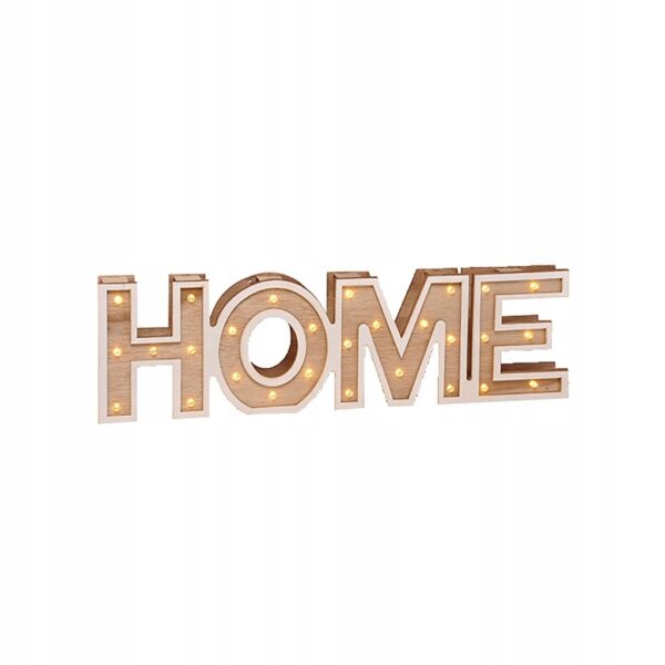Led deko HOME 38X3X11cm
