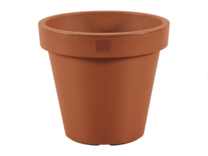 Parkside PARKSIDE® Květináč PreZero. 25 cm hnědý