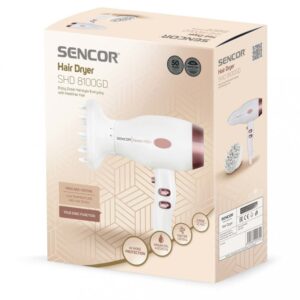 SENCOR SHD 8100GD (FÉN NA VLASY S DIFUZÉREM)