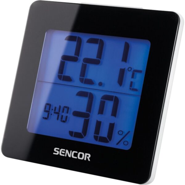 SENCOR SWS 15B (BUDÍK,TEPLOMĚR,HODINY)