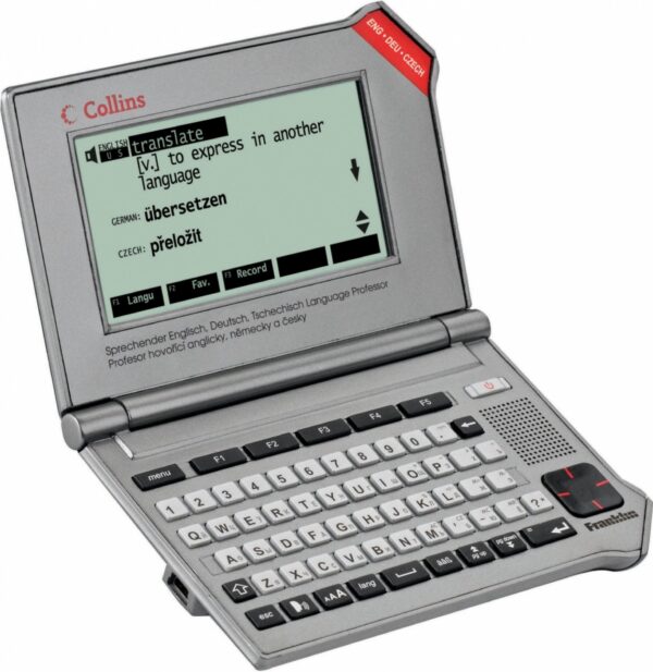 FRANKLIN TDC-590 (ELEKTRONICKÝ SLOVNÍK)
