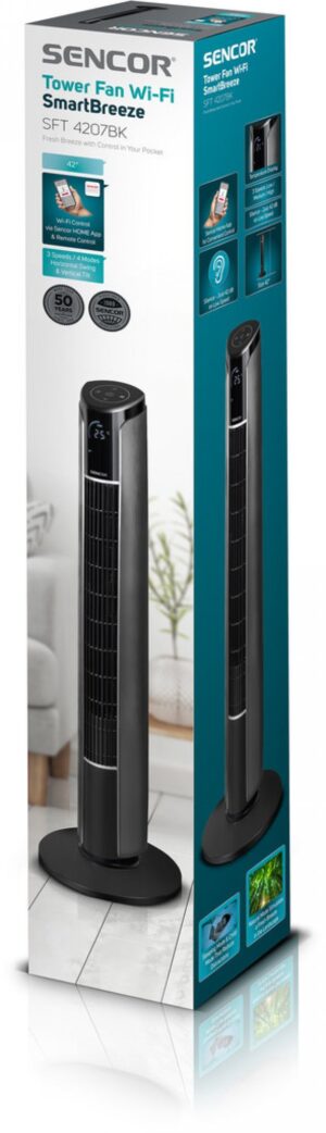SENCOR SFT 4207BK (SLOUPOVÝ VENTILÁTOR)