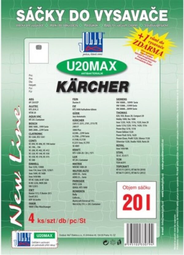 JOLLY U20MAX (SÁČKY LUX)