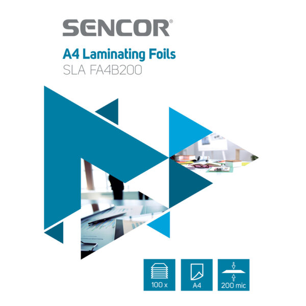 Sencor SLA FA4B200 Fólie A4 200mic 100ks