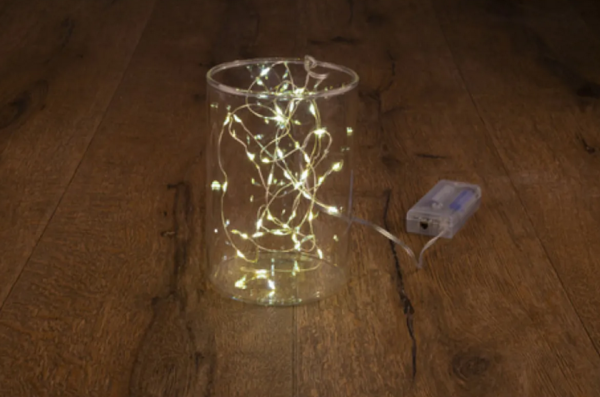 Světelný řetěz Grundig 40 LED | Teplá bílá | 6 hodin