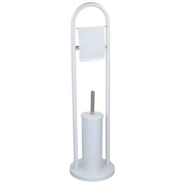 Alpina ALPINA-NK Držák na toaletní papír a WC kartáč nerez 80 cm