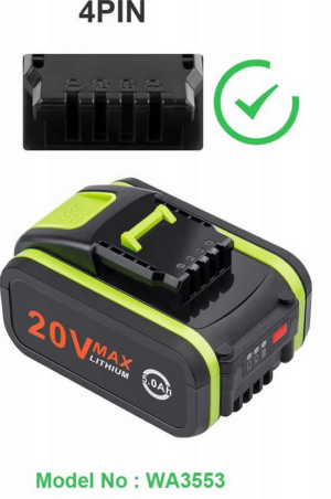 Noname Akumulátor 20V 5,0Ah Li-Ion WA3551/WA3553
