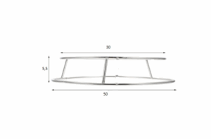 Meateor Stabilizační kruh pro wok – 30 cm
