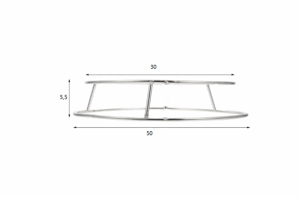 Meateor Stabilizační kruh pro wok – 30 cm