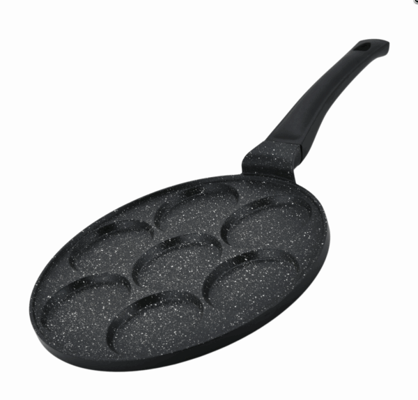 Herzberg HG-CP267HO – 26cm pánev na lívance s mramorovým povrchem