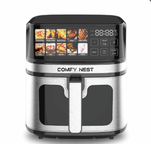 Comfy Nest CN‑06160 – digitální horkovzdušná fritéza 1700 W, 8 L