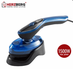Herzberg HG‑8056 – přenosná napařovací (i suchá) žehlička 2 v 1