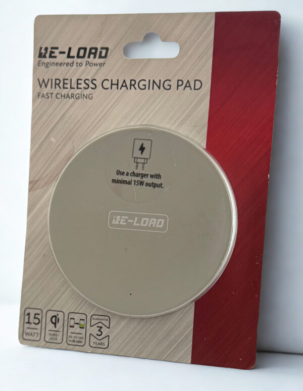 Re-Load bezdrátová nabíječka Qi 15W šedá