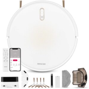 Sencor SRV 4150WH – inteligentní robotický vysavač 2v1 (vysávání + mopování)