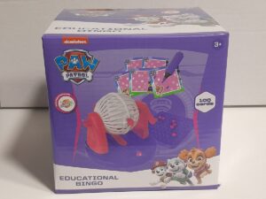 W&O Products B.V. Edukativní Bingo Paw Patrol – zábavná hra s motivem oblíbených hrdinů