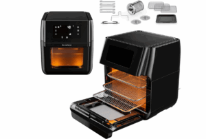 Silvercrest SHF 1800 A2– 9‑v‑1 horkovzdušná fritéza/mini trouba,sušička ovoce (1800 W, 10 l)