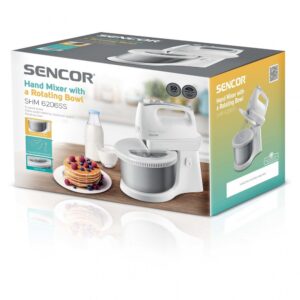 SENCOR SHM 6206SS (RUČNÍ ŠLEHAČ S OTOČNOU MÍSOU)