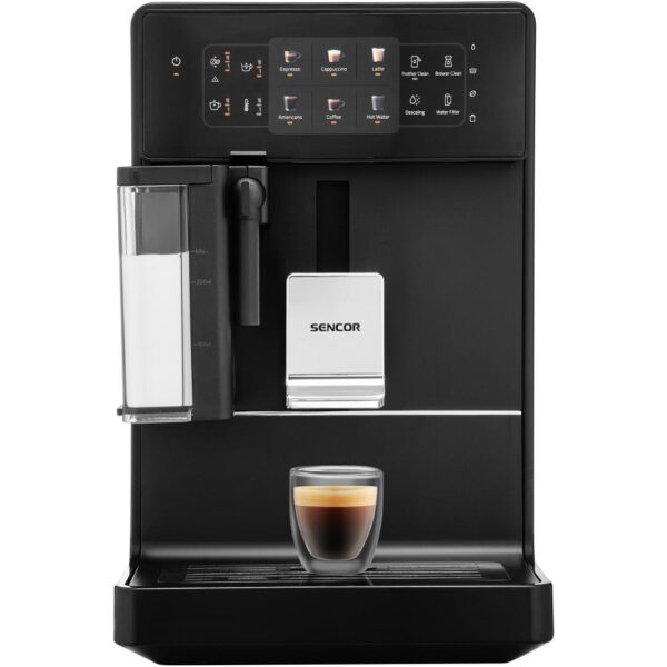 Sencor SES 9300BK (Plně automatický espresso & cappuccino kávovar (19 bar))
