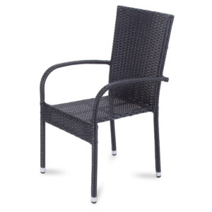 Fieldmann FDZN 6002 PR – zahradní křeslo / židle z polyratanu (s područkami)