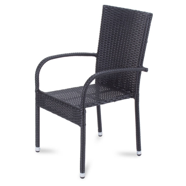 Fieldmann FDZN 6002 PR – zahradní křeslo / židle z polyratanu (s područkami)