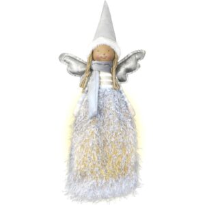 Retlux RXL 475 - Anděl šedý 47cm 6LED WW