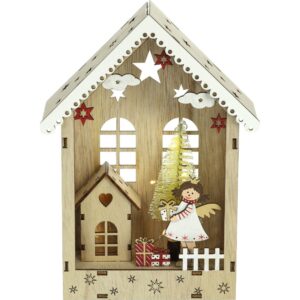 Retlux RXL 503 - Domek s andělem 6 LED WW