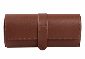 Auriol Box na hodinky oválný, hnědý