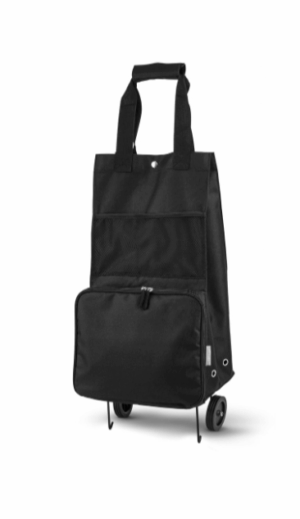 Topmove skládací nákupní taška černá