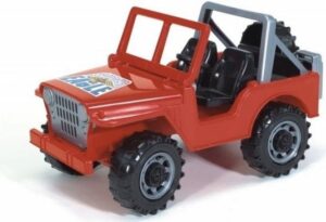 Bruder 2540 JEEP červená