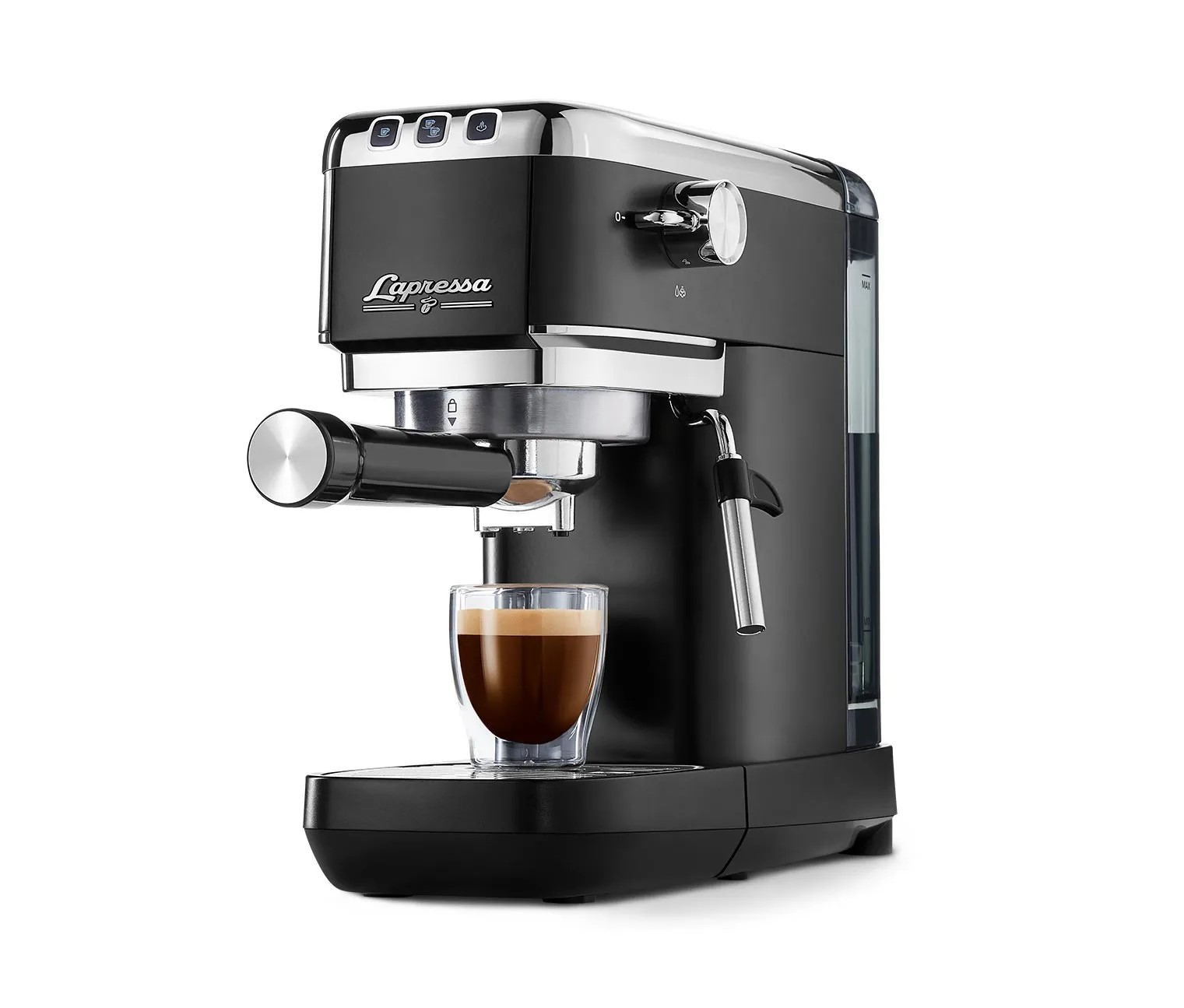 Pákový kávovar Tchibo Lapressa 626799 černý