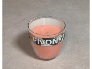 Svíčka Fajnpocit Pivoňka