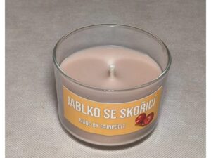 Svíčka Fajnpocit Jablko se skořicí