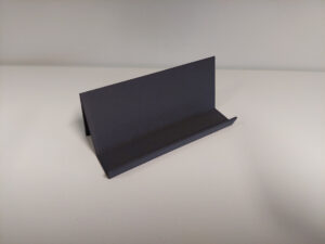 Stojánek na vizitky šedý